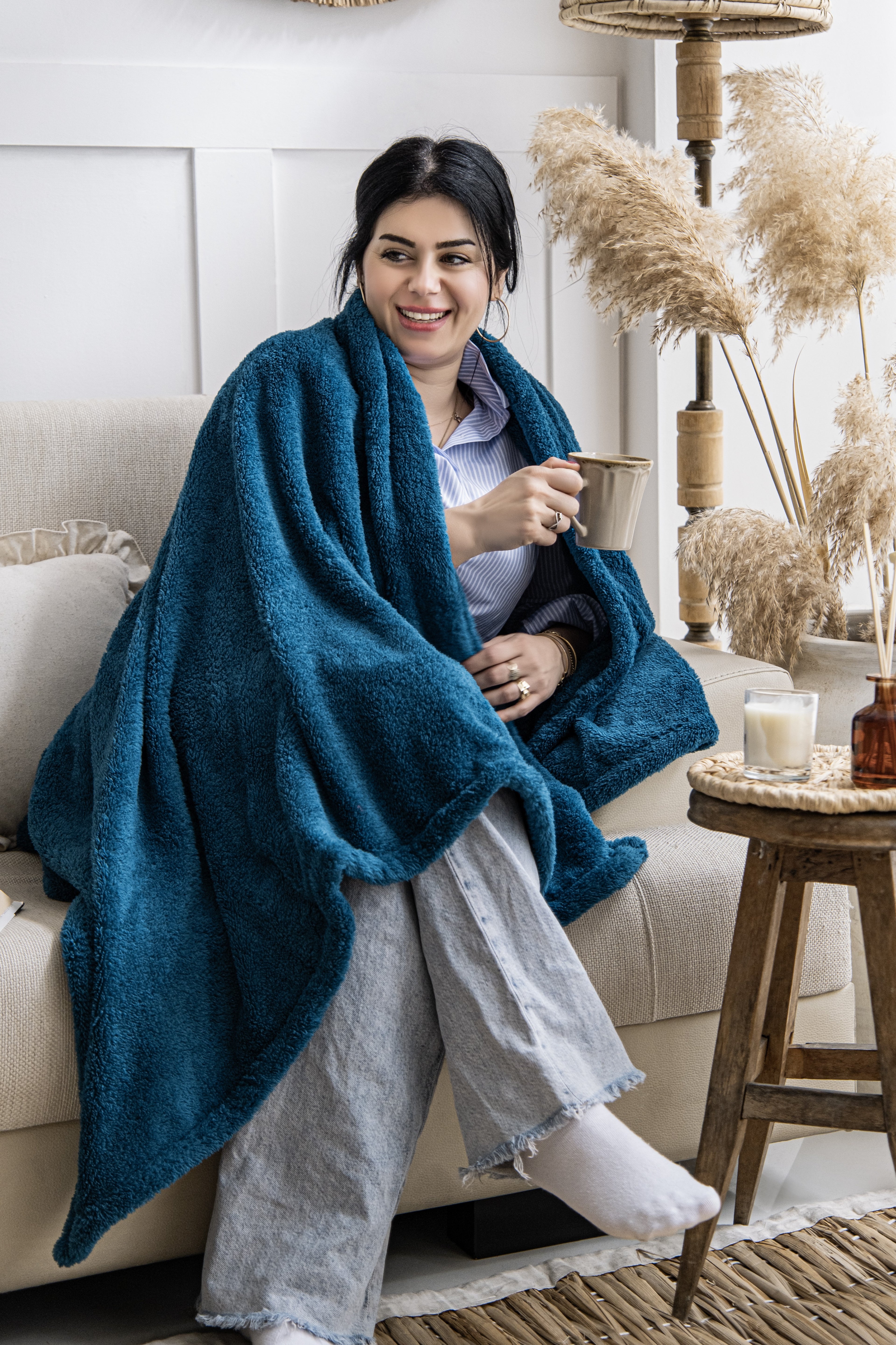 Wellsoft Tv Battaniyesi 130x170 cm | Koltuk Şalı