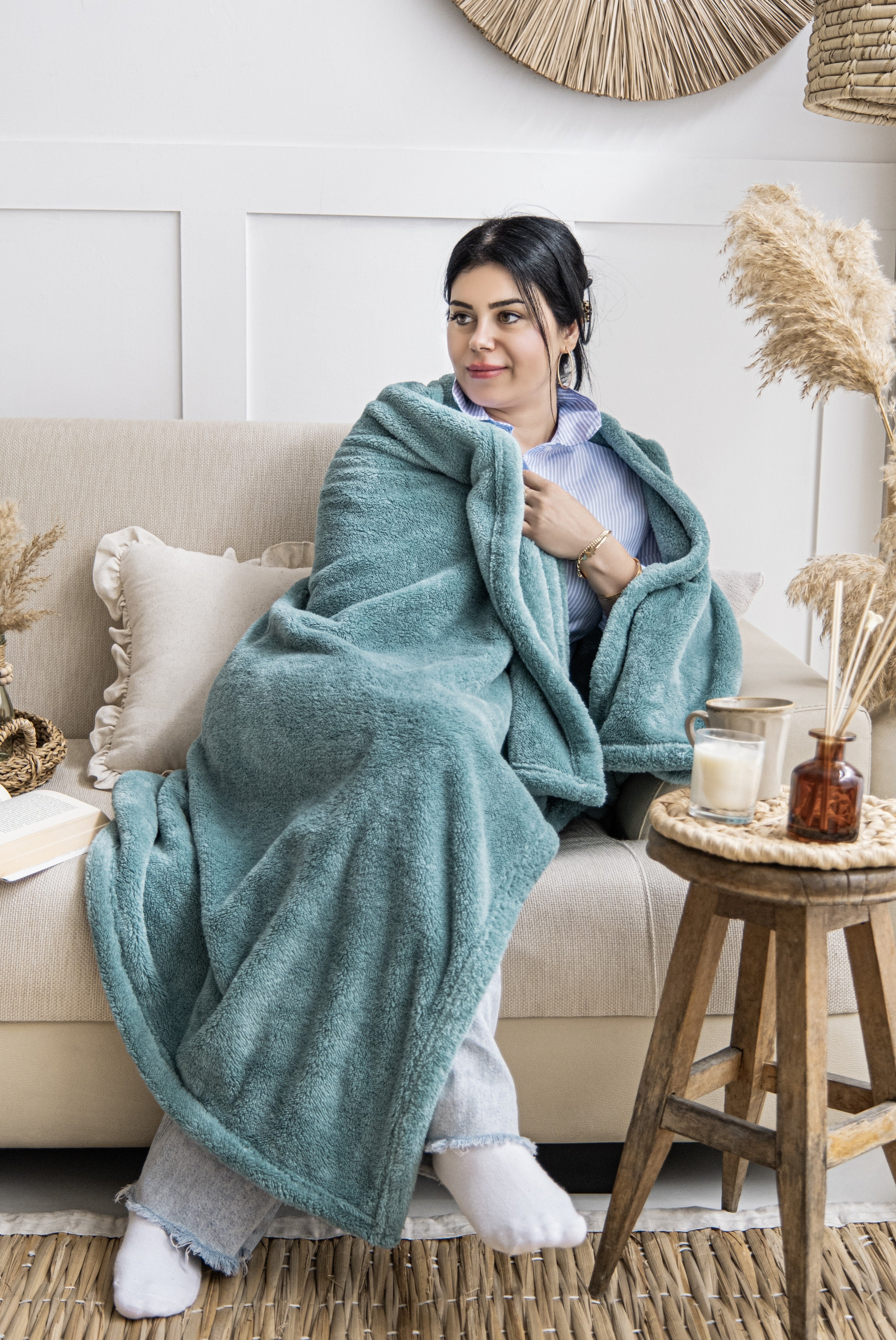 Wellsoft Tv Battaniyesi 130x170 cm | Koltuk Şalı