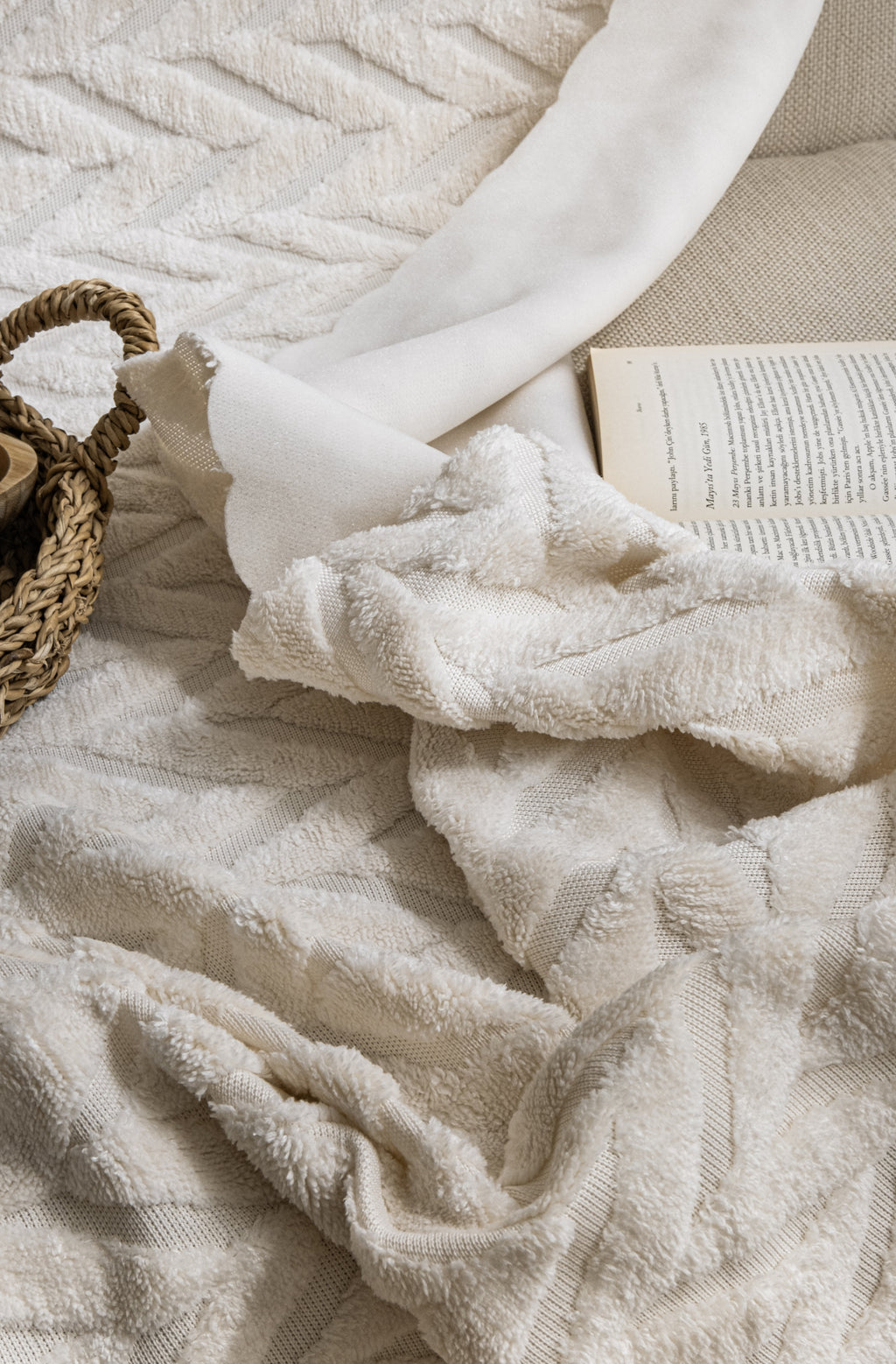 4'lü Paket Kaydırmaz Süngerli Koltuk Örtüsü| Ekru Renk