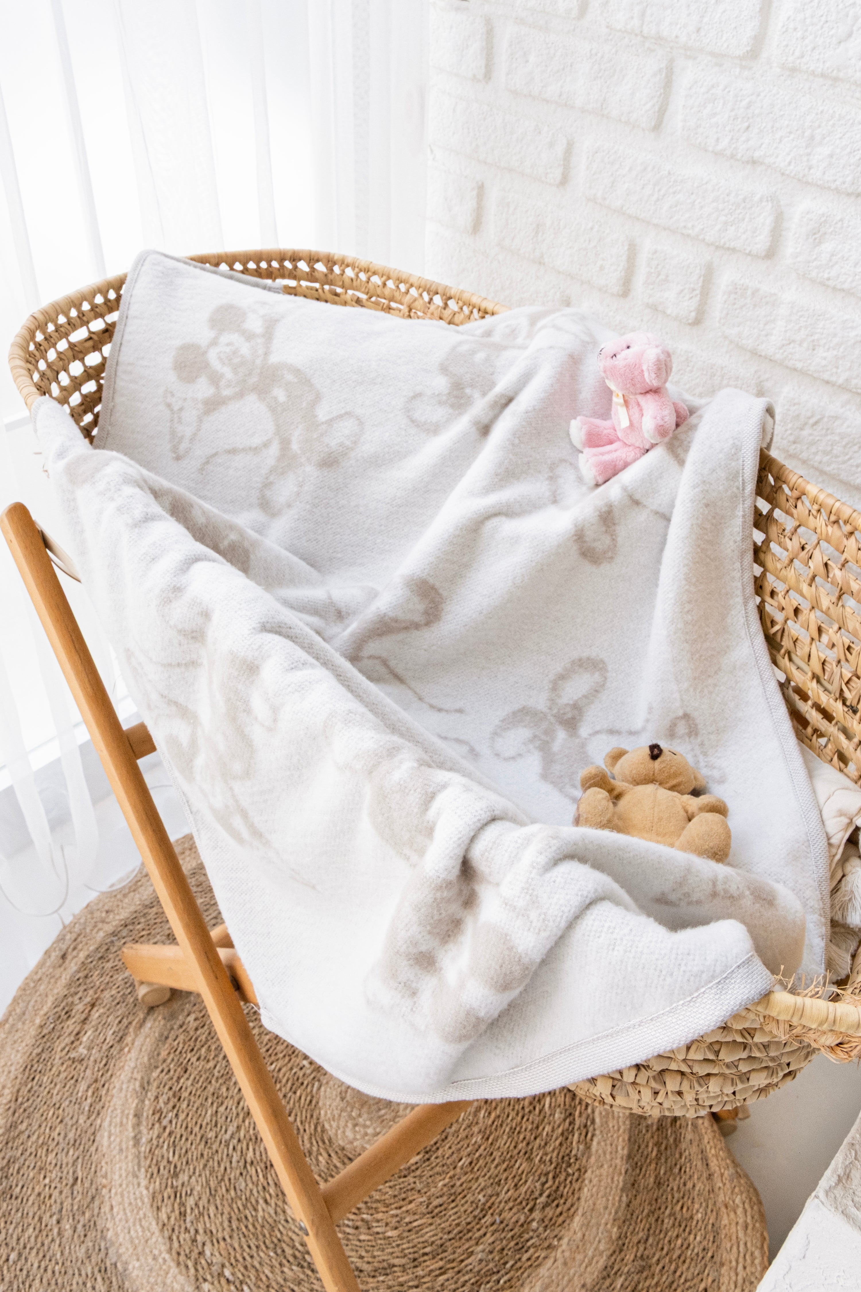 Bej Bebek Battaniyesi Yumuşak Wellsoft| Puset Battaniyesi 70x100 cm